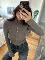 Çıtçıtlı Vizon Fitilli Çelik Merserize