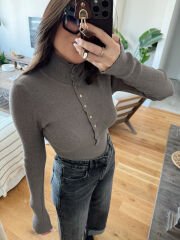 Çıtçıtlı Vizon Fitilli Çelik Merserize