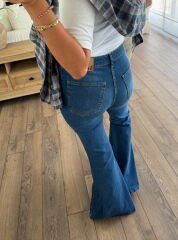 İspanyol paça jean