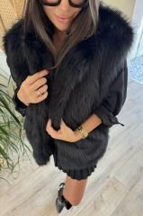 Astarlı peluş kürk