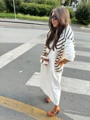 Basic tok penye elbise