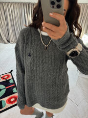 BYMN UZUN TUNİK KAZAK MELANJ