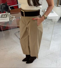 PİLELİ HAKİ PANTOLON