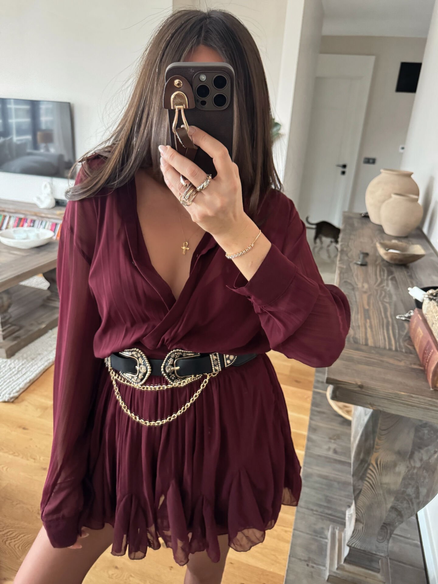 Maggy  şifon elbise