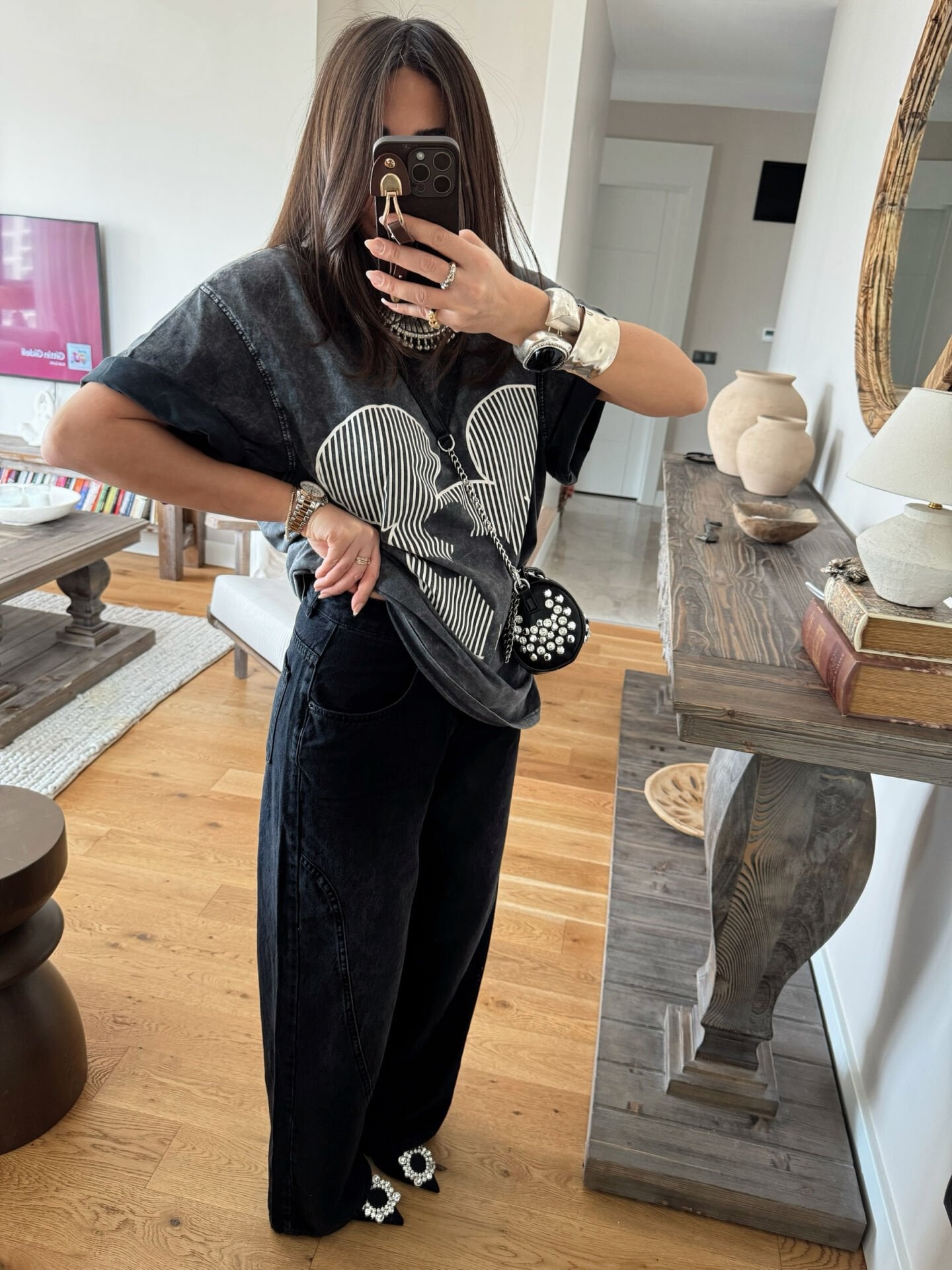 Yıkamalı Barrel Jean