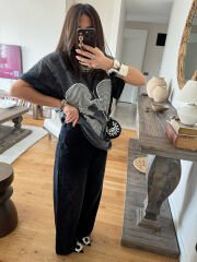 Yıkamalı Barrel Jean