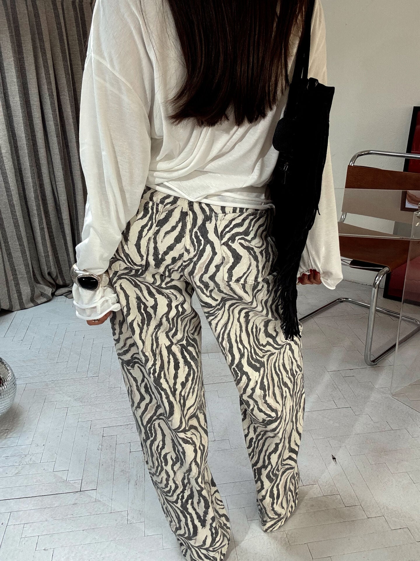 ZEBRA PALAZZO JEAN