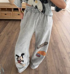 Mickey Yıkamalı Eşofman Altı