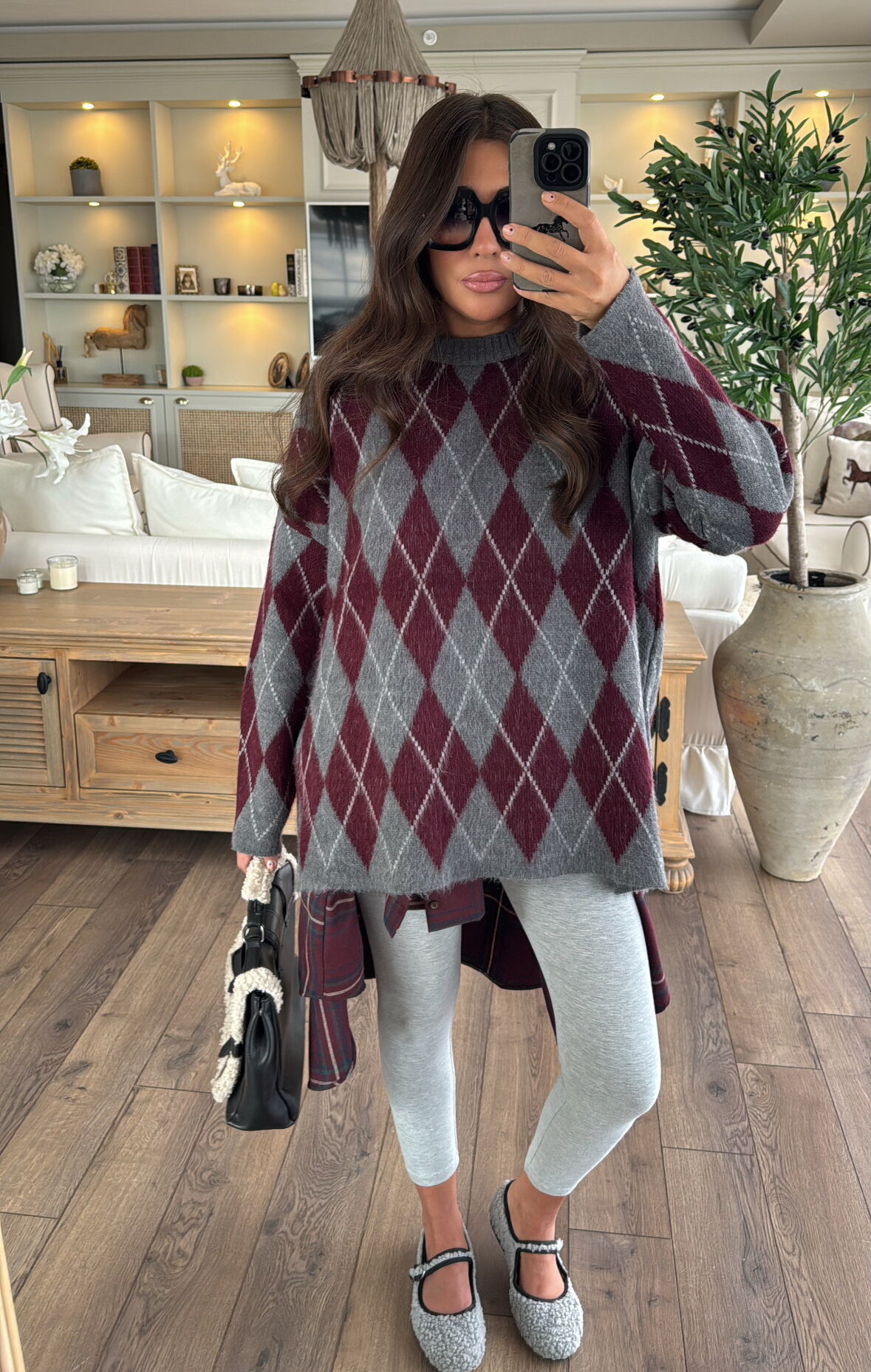 Baklava desen salaş kazak