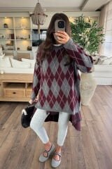 Baklava desen salaş kazak