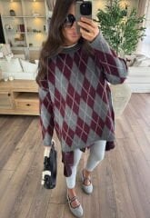 Baklava desen salaş kazak