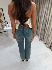 Yüksek Bel Fit Kalıp Jean