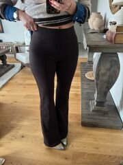 Kaşkorse tayt pantolon acı kahve