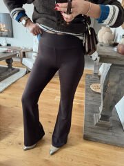 Kaşkorse tayt pantolon acı kahve