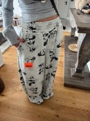 Mickey armalı salaş eşofman altı