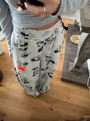 Mickey armalı salaş eşofman altı