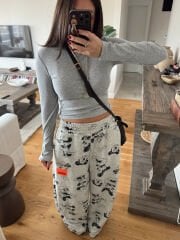 Mickey armalı salaş eşofman altı