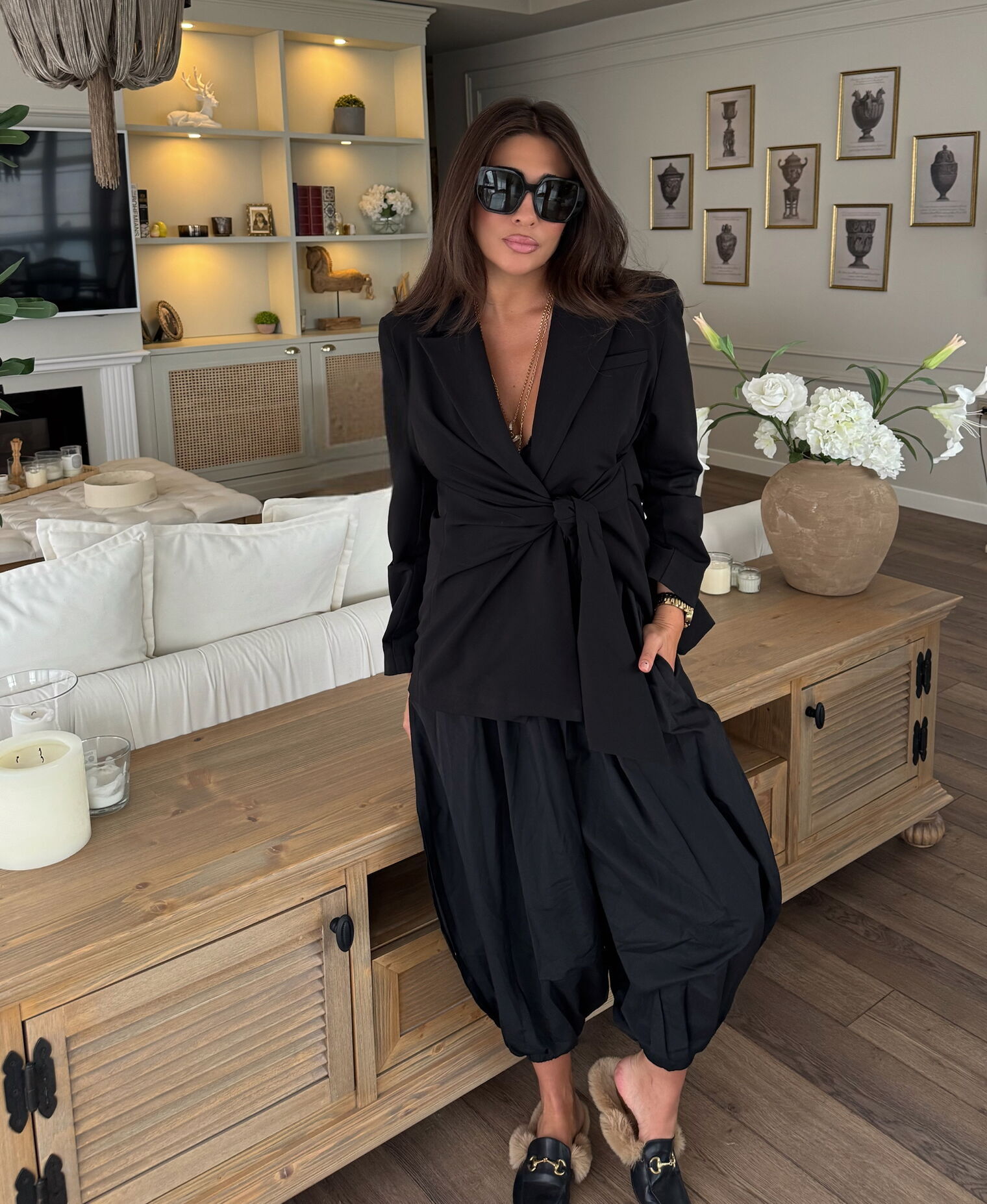 Kırlangıç bağlamalı ceket