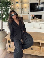 Kırlangıç bağlamalı ceket