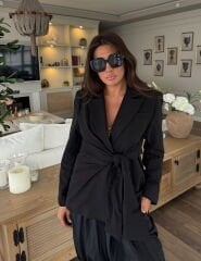 Kırlangıç bağlamalı ceket