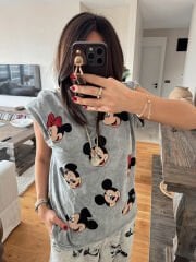 Mini Mickey’s Yıkamalı Tshirt