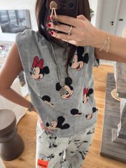 Mini Mickey’s Yıkamalı Tshirt
