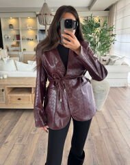 Kuşaklı premium seri ceket