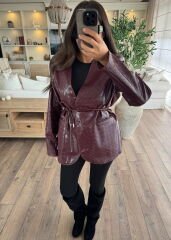 Kuşaklı premium seri ceket