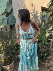 İthal Amalfi İşlemeli Takım