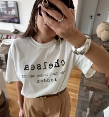 Chelsea Basic Ekru Tshirt