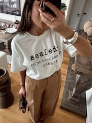 Chelsea Basic Ekru Tshirt