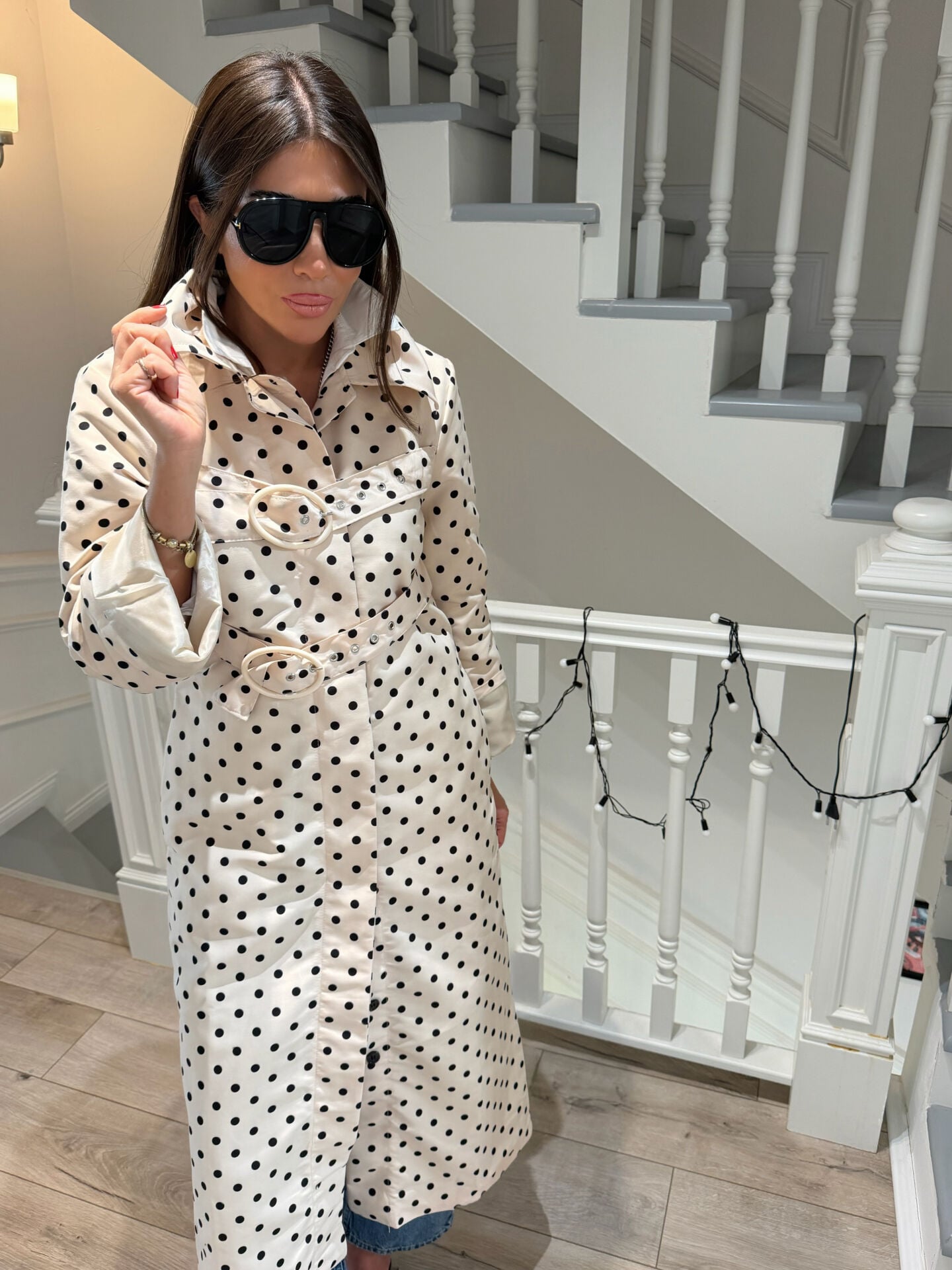 PARISIAN PUANTİYE TRENCHCOAT