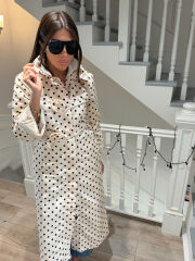 PARISIAN PUANTİYE TRENCHCOAT