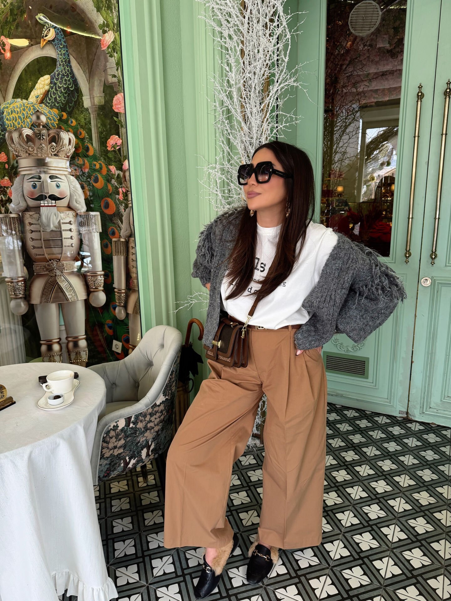 ZRA Camel Kanvas Pantolon