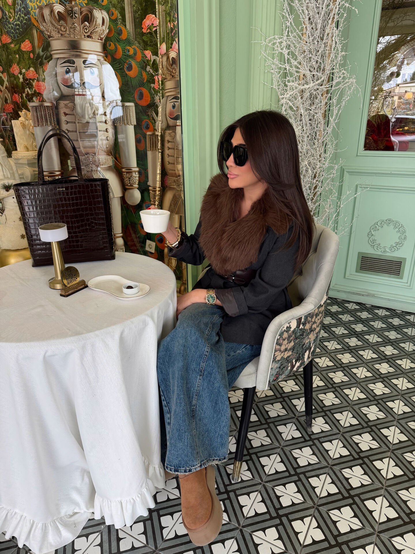 Kürklü Harlem Ceket