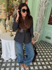 Kürklü Harlem Ceket