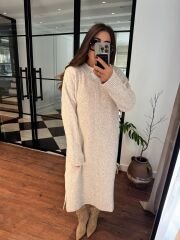 ZRA yünlü triko elbise