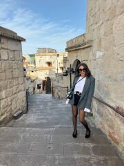 Uzun kollu pamuklu salaş basic