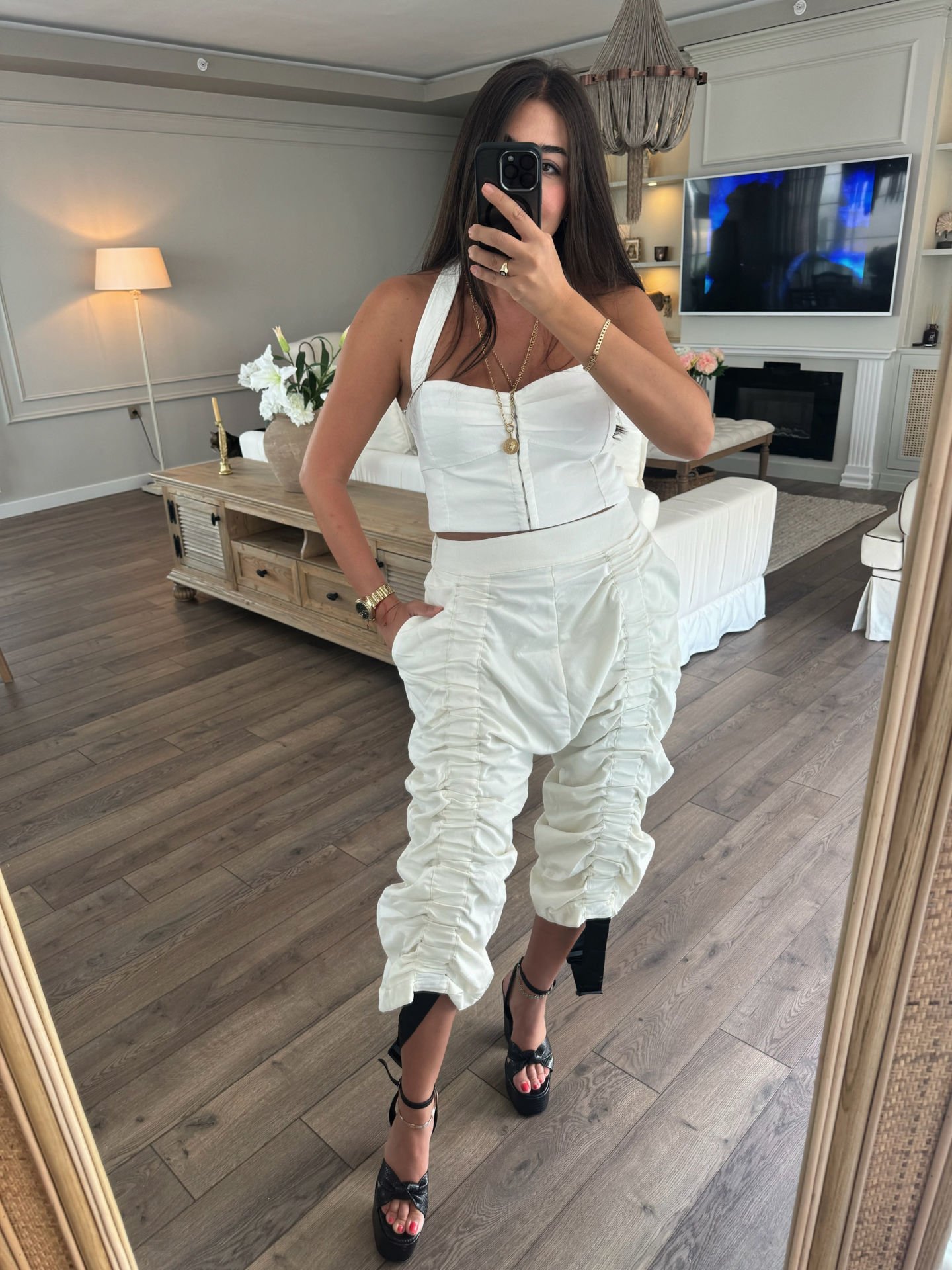 Tasarım şalvar pantolon