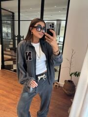 New York Antrasit Armalı Takım