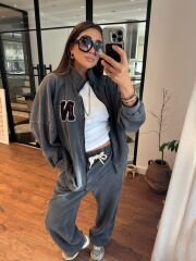 New York Antrasit Armalı Takım