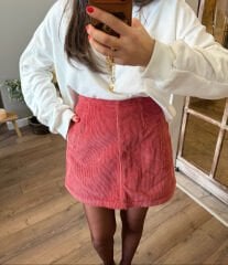 Gülkurusu Kadife Etek