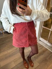 Gülkurusu Kadife Etek