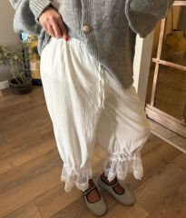 Dantelli İthal Şalvar