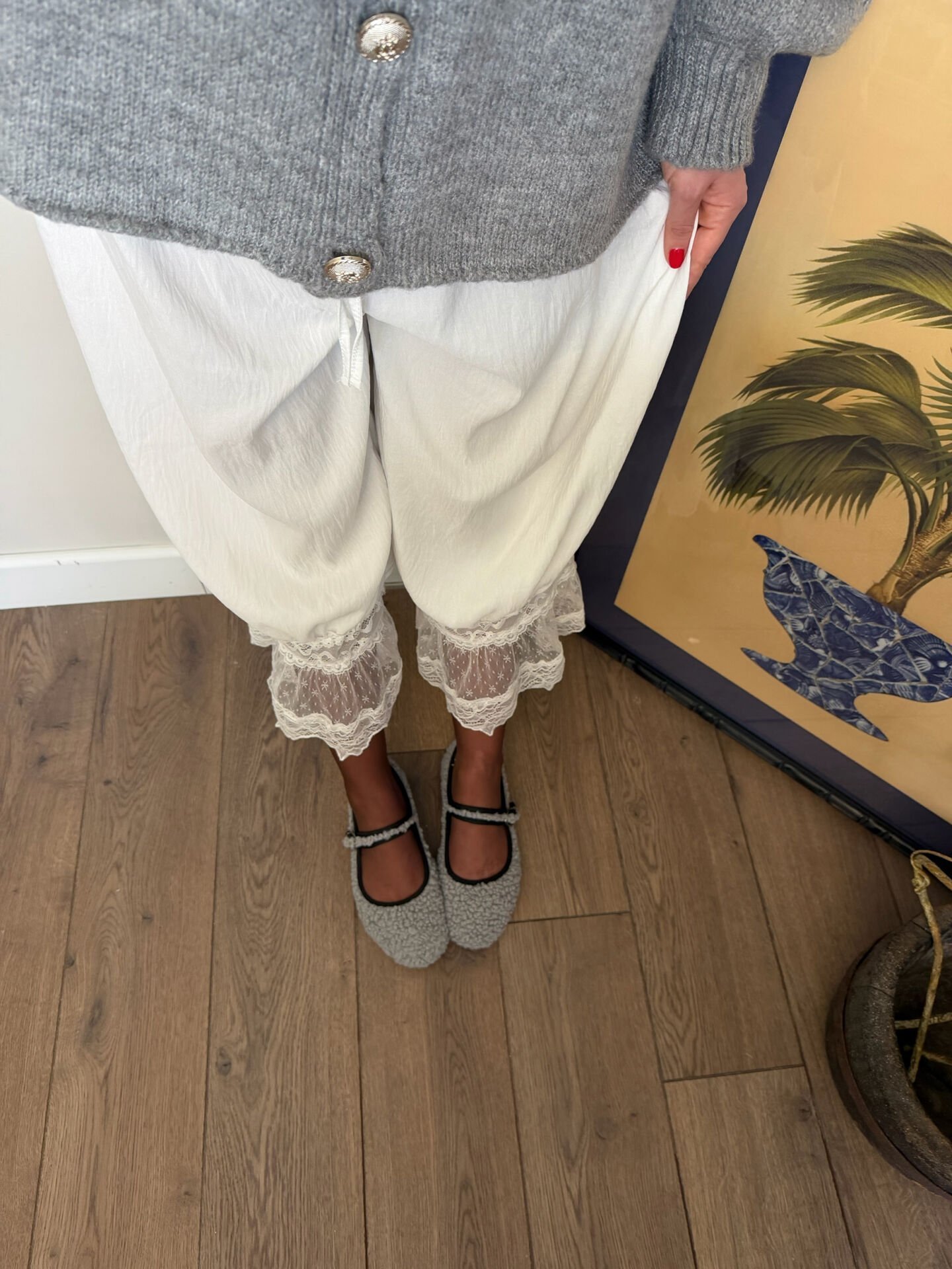 Dantelli İthal Şalvar