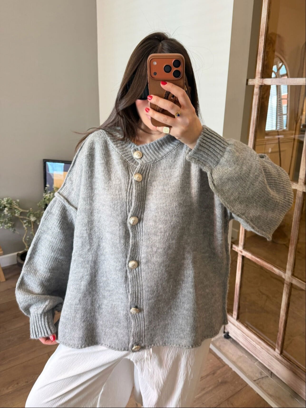 Oversize Hırka