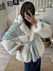 İthal, payet geçişli premium kaban