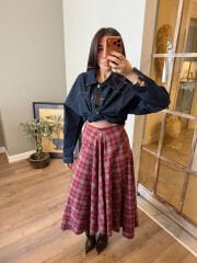 Ekose Asimetrik Etek