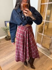 Ekose Asimetrik Etek