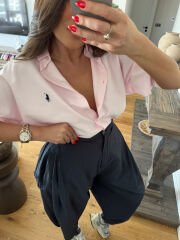 Polo Pamuklu Gömlek Soft Pembe